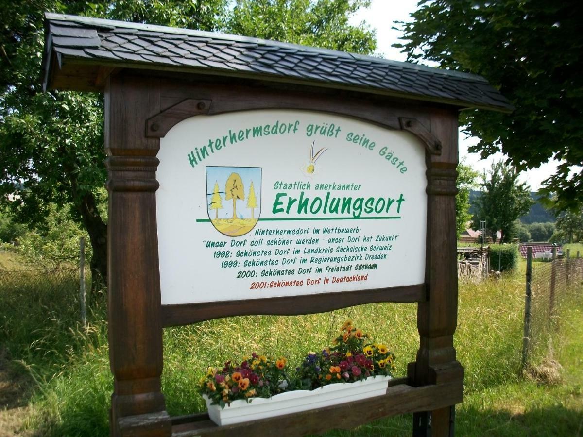 Fewo Hoyer Apartment Хинтерхермсдорф Екстериор снимка
